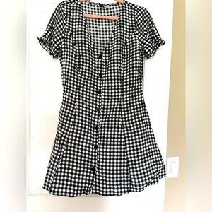 H&M button up dress